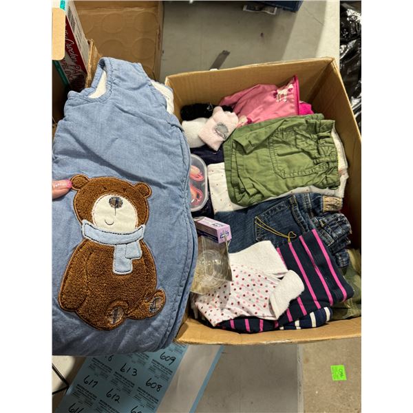 Baby items and clothing