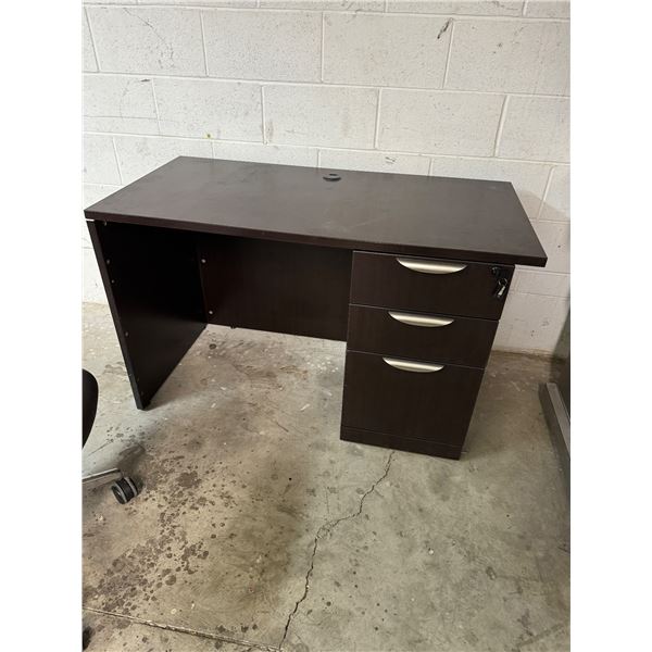 Desk with key