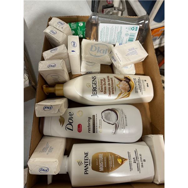 Soaps, body wash etc