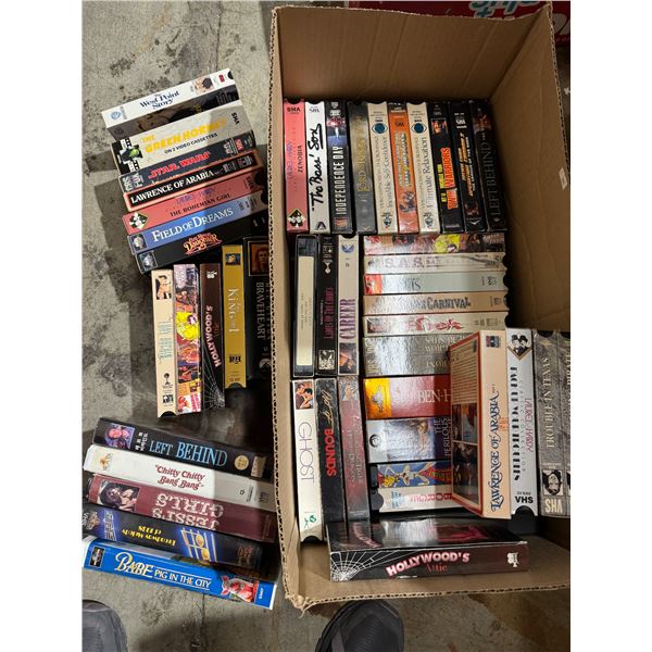 VHS tapes