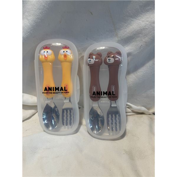 Animal children's cutlery
