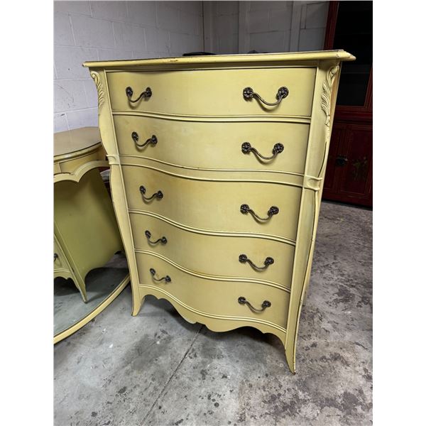 Highboy dresser 37.5 wide 21.5x 51 tall