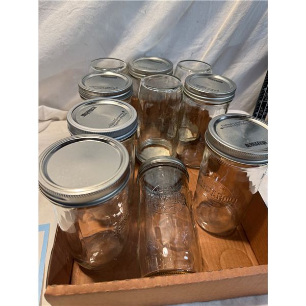 Canning jars