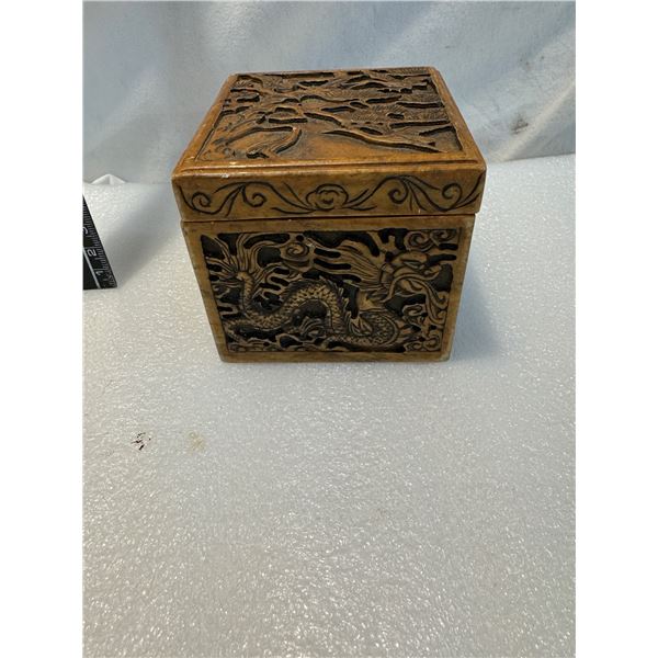 Ornate carved box