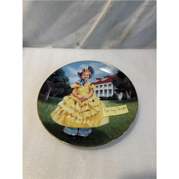 Shirley Temple collector plate