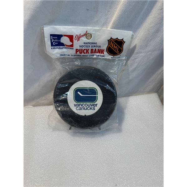 NHL Vancouver Canucks bank