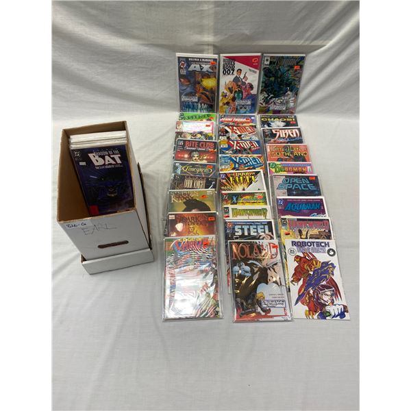 Comic Box Full Of Assorted Vintage Comics