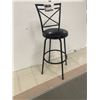 Image 2 : TABOURET DE BAR BRUN 29” H