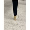 Image 2 : CHAISE EN VELOUR NOIRE