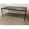 Image 1 : TABLE EN MARBRE SIMILI NOIRE 35” x 71”