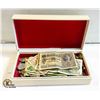 ESTATE BOX OF INTERNATIONAL COIN & BANK NOTES