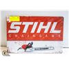 Image 1 : NEW STIHL CHAINSAW 8 X 11.5 INCH TIN SIGN GARAGE