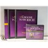 Image 1 : ROBERT KIYOSAGI "CHOOSE TO BE RICH" 12 DVDS & 2