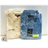 Image 1 : NEW MEN'S SHIRTS 1DENIM/1NATURAL SIZE 2XL