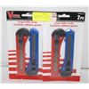 Image 1 : 2 X 2PKS NEW LARGE VALUE POWER APEX UTILITY KNIVES