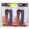 Image 1 : 2 X 2PKS NEW LARGE VALUE POWER APEX UTILITY KNIVES