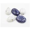 Image 1 : #62-NATURAL LAPIS LAZULI & MOONSTONES  124.55 CT