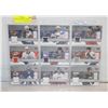 Image 1 : LOT OF 9 NHL JERSEY CARDS