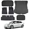 Image 1 : NEW KIIMO TESLA MODEL 3 HEAVY DUTY FLOOR MATS