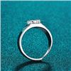 Image 3 : 2 CT GRA CERTIFIED MENS MOISSANITE 925 SILVER