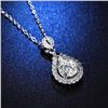 Image 2 : 1 CT GRA CERTIFIED MOISSANITE 925 SILVER NECKLACE