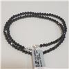 Image 1 : JP1077-152 SILVER BLACK SPINEL(55.5CT) NECKLACE