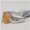 Image 1 : JP1077-187 SILVER CITRINE(1.1CT) RING