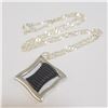 Image 1 : JP1077-175 SILVER NECKLACE
