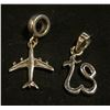 Image 1 : JP1077-200 SILVER LOT OF 2 PENDANT