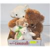 Image 1 : TEDDY BEAR LOT QTY 4