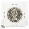 Image 2 : 1953 SILVER CANADA $1 DOLLAR COIN