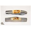 Image 1 : PAIR OF 'BONE HANDLED' FOLDING MULTI-KNIFE