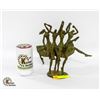 Image 1 : METAL SCULPTURE OF DANCERS