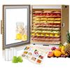 Image 1 : NEW KWASYO FOOD DEHYDRATOR - 10 TRAYS WITH DRIP