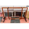 Image 1 : NEW DESIGN PAW 41"-70"X28" FREE STANDING PET GATE