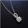 Image 2 : 1 CT GRA CERTIFIED MOISSANITE 925 SILVER NECKLACE