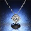 Image 2 : 1 CT GRA CERTIFIED MOISSANITE 925 SILVER NECKLACE