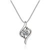Image 1 : 1 CT GRA CERTIFIED MOISSANITE 925 SILVER NECKLACE