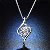Image 4 : 1 CT GRA CERTIFIED MOISSANITE 925 SILVER NECKLACE