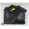 Image 1 : ANGELO EMILIANI LEATHER BLACK JACKET