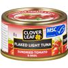 Image 1 : NEW CASE OF 24 CLOVER LEAF TUNA SUNDRIED TOMATO &