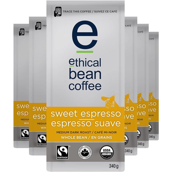 NEW CASE OF ETHICAL BEAN SWEET ESPRESSO MEDIUM