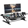 Image 1 : NEW VIVO LARGE CONVERTIBLE DESK RISER, V SERIES