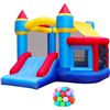 Image 1 : BRAND NEW RETRO BOUNCY CASTLE #B122S WITH BALL PIT