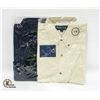 Image 1 : NEW MEN'S SHIRTS 1NAVY/NATURAL SIZE L
