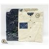 Image 1 : NEW MEN'S SHIRTS 1NAVY/NATURAL SIZE L
