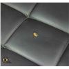 Image 2 : PAIR OF BLACK LEATHERETTE HYDRAULIC STOOLS *HOLE