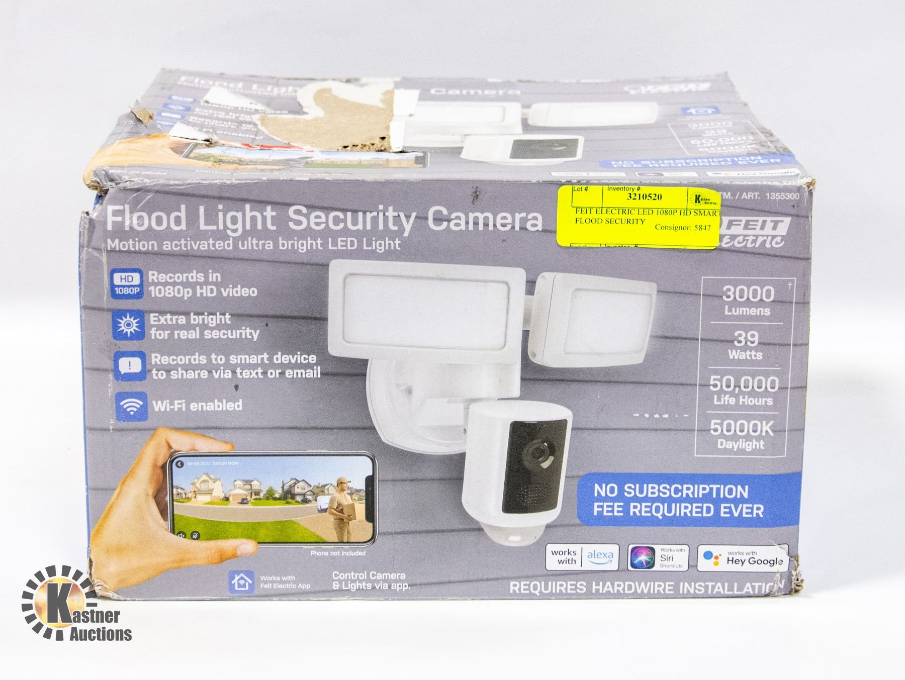 FEIT ELECTRIC LED 1080P HD SMART FLOOD SECURITY