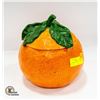 Image 1 : ESTATE ORANGE COOKIE JAR-ESTATE