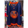 Image 1 : XL OILERS JERSEY OFFICIAL GAME